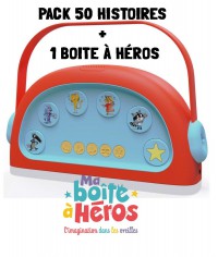 Pack 50 Histoires + Ma Boite A Heros
