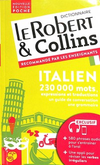 Le Robert & Collins Italien Poche : Francais-Italien, Italien-Francais