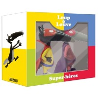 Loup & Louve Super-Heros (Figurines)