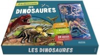 A La Decouverte Des Dinosaures - Avec 1 Plateau Aimante Et 39 Pieces Magnetiques