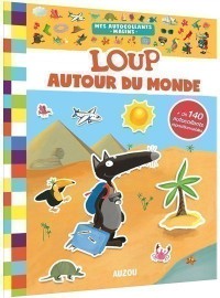 Mes Aucollants Malins : Loup Autour Du Monde
