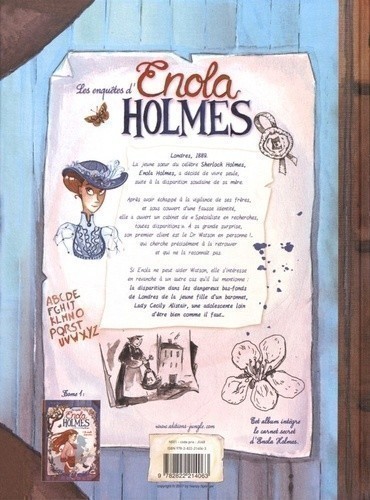 Enola Holmes T2 (L'affaire Lady Alister)