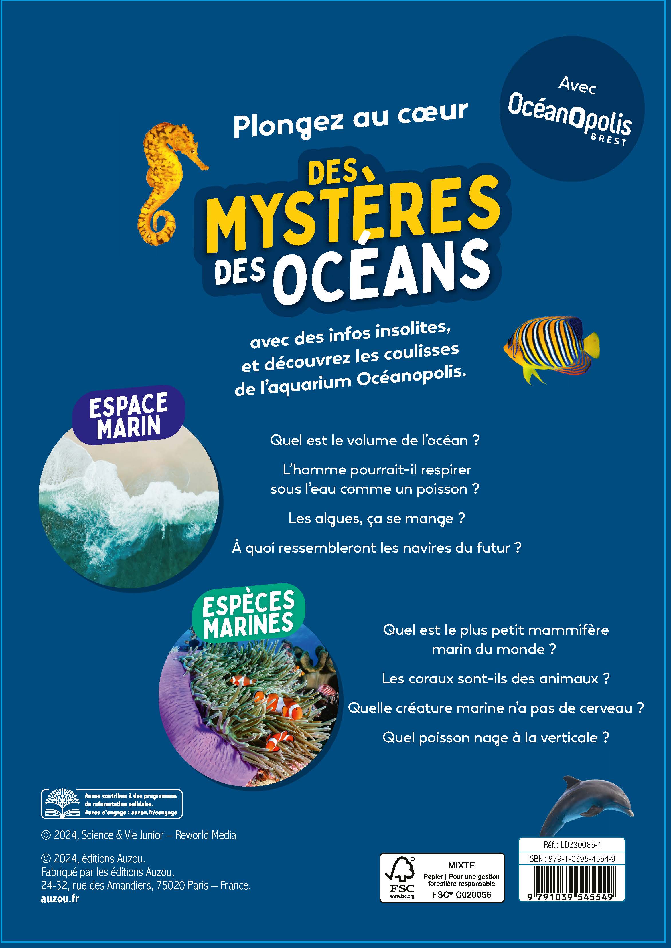 Les Mysteres De L'ocean - Science & Vie Junior