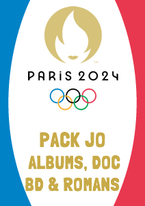 Pack Les JO albums, bd, romans & doc