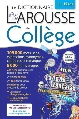 Larousse Du College (Edition 2020)