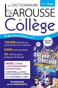 Le Dictionnaire Larousse Du College, 11-15 Ans