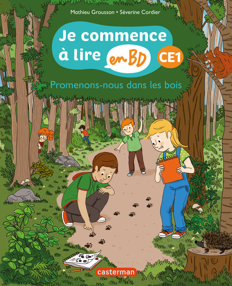 Promenons-Nous Dans Les Bois - Je Commence A Lire En Bd-Ce1