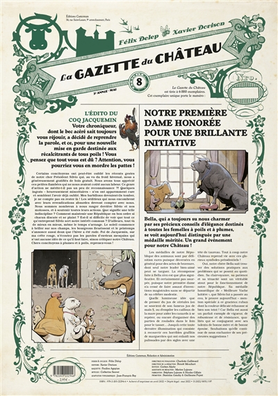 La gazette du château. vol. 8