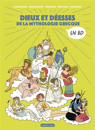 Les Dieux De La Mythologie Grecque En Bd