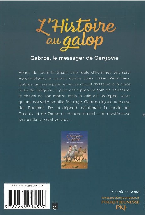 L'histoire Au Galop T2 (Gabros, Le Messager De Gergovie)