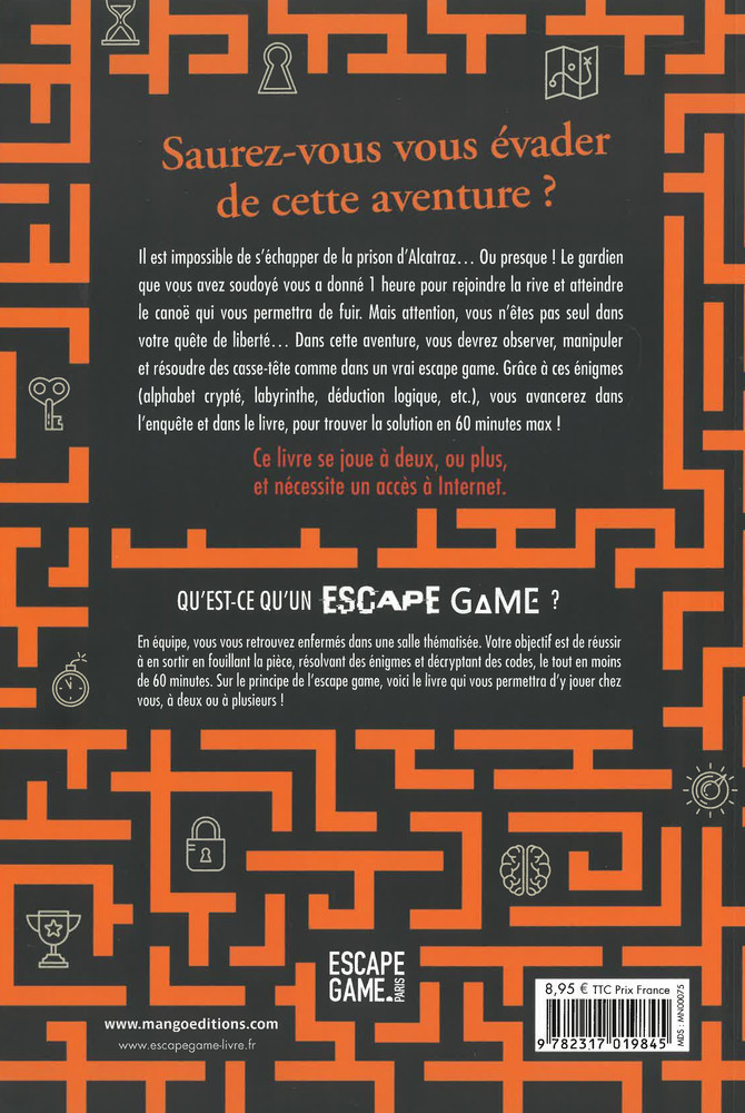 Escape Game : L'evasion D'alcatraz