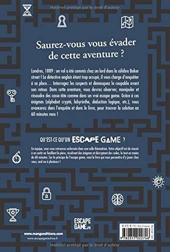 Escape Game : Enquete A Baker Street