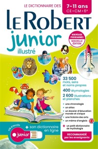 Le Robert Junior Illustre + Dictionnaire En Ligne