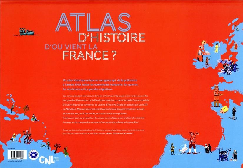 ATLAS D'HISTOIRE - D'OU VIENT LA FRANCE ?