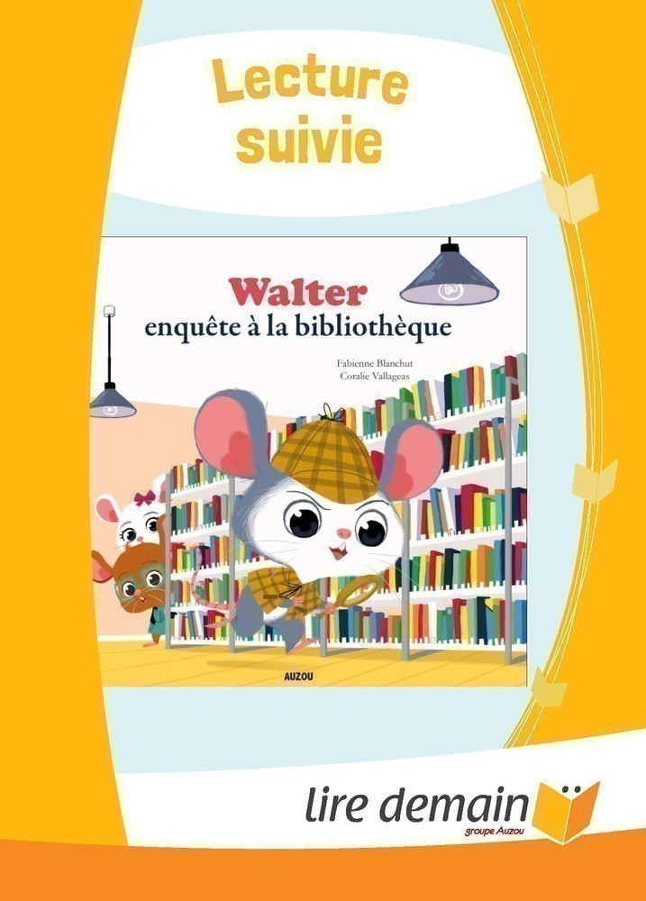 Lecture Suivie - Walter Enquete A La Bibliotheque (25 Ex)