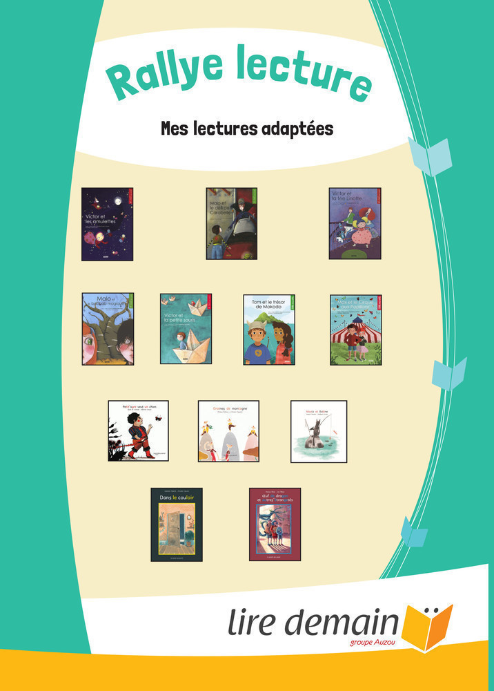 Rallye lecture - mes lectures adaptees