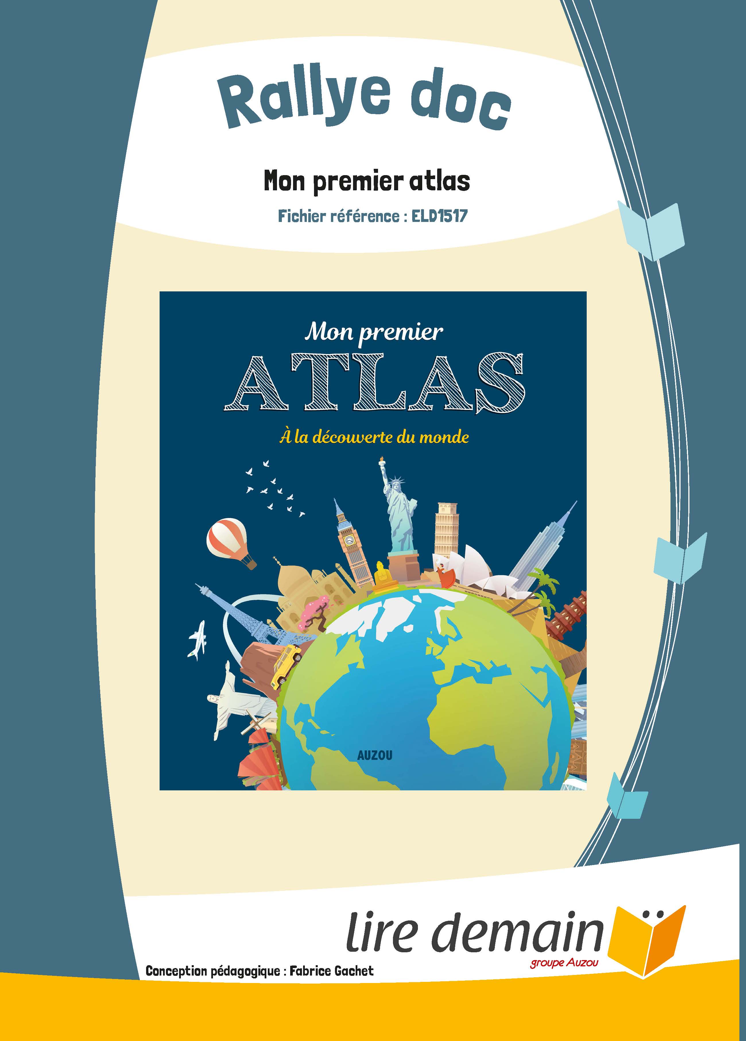 Rallye mon premier atlas (fichier + livres)