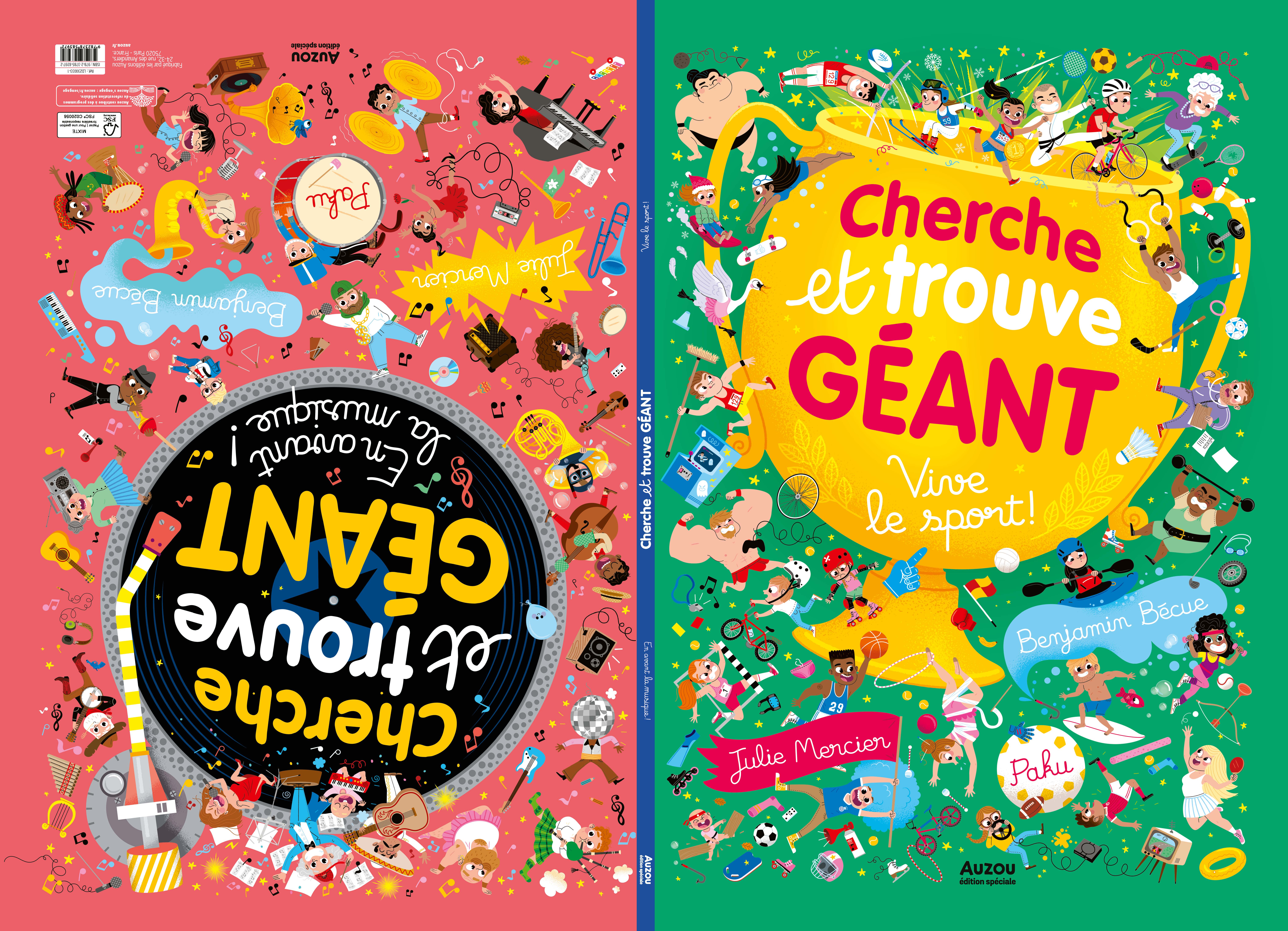 Cherche Et Trouve Geant - En Avant La Musique/Vive Le Sport !