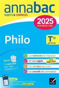 Philo Terminale Générale : Nouveau Bac 2025