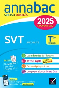 Svt Spécialité Terminale Générale : Nouveau Bac 2025