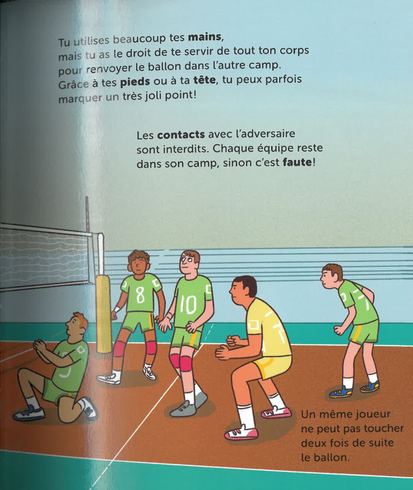 J'apprends Le Volleyball