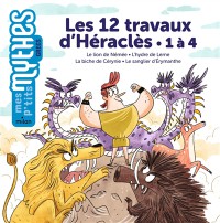Les 12 Travaux D'heracles. 1 A 4 : Le Lion De Nemee, L'hydre De Lerne, La Biche De Cerynie, Le Sanglier D'erymanthe