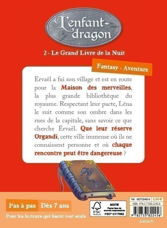 L'enfant Dragon T2 (Le Grand Livre De La Nuit)