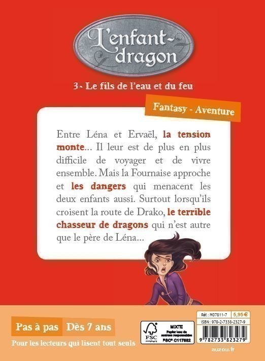 L'ENFANT DRAGON T3 (LE FILS DE L'EAU ET DU FEU)