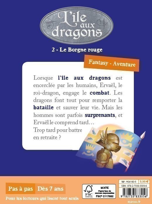 L'ILE AUX DRAGONS T2 (LE BORGNE ROUGE)