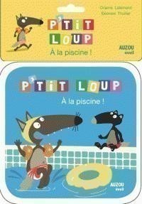 P'tit Loup A La Piscine-Livre De Bain