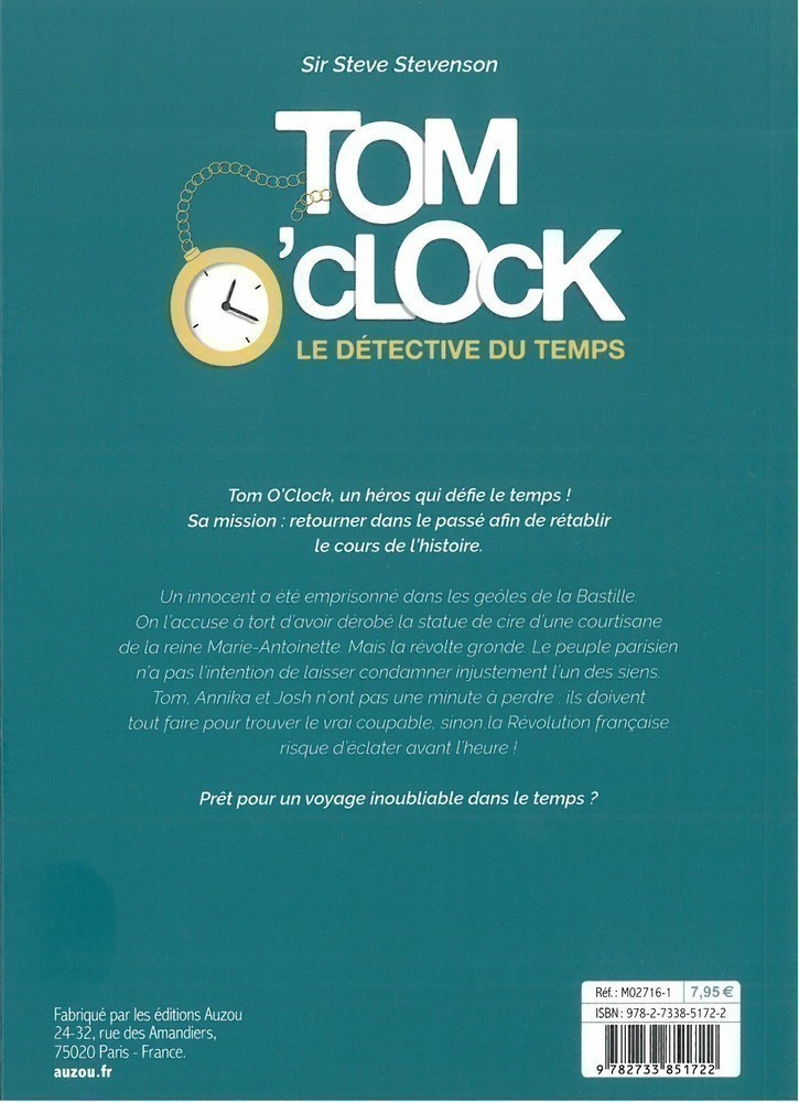 Tom O'clock T1 (Le Prisonnier De La Bastille)