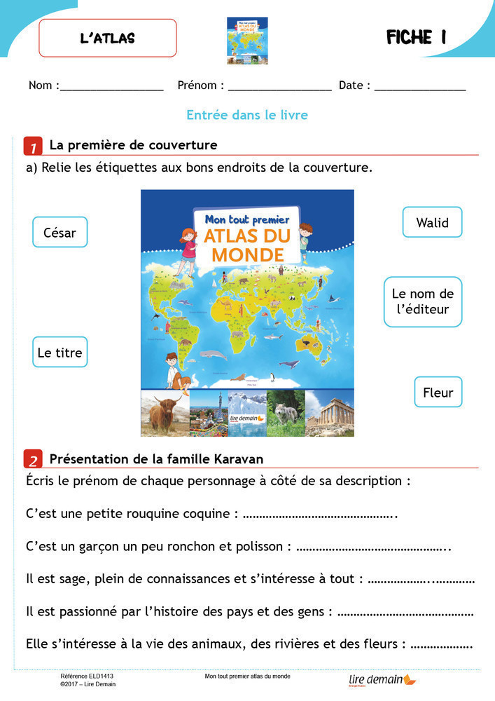 Rallye Doc - Mon Tout Premier Atlas Du Monde (Fichier Seul)