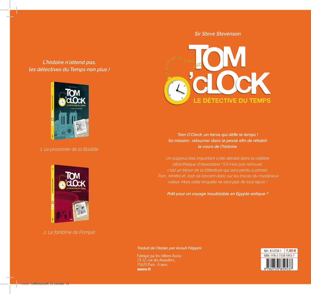 Tom O'clock T3 (Le Papyrus Vole)
