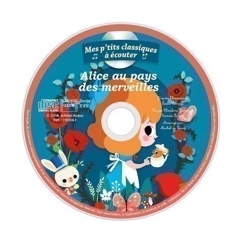 ALICE AU PAYS DES MERVEILLES + CD