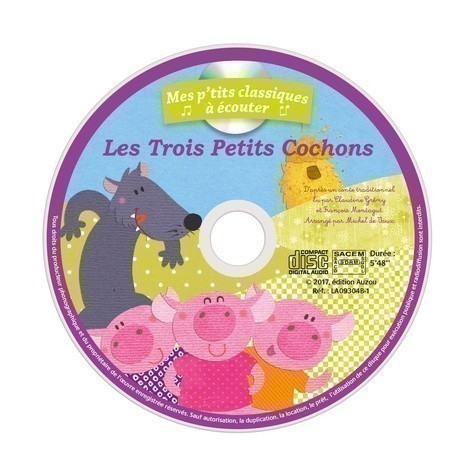 LES TROIS PETITS COCHONS + CD