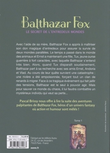 BALTHAZAR FOX T2 (LE SECRET DE L'ENTREDEUX MONDES)