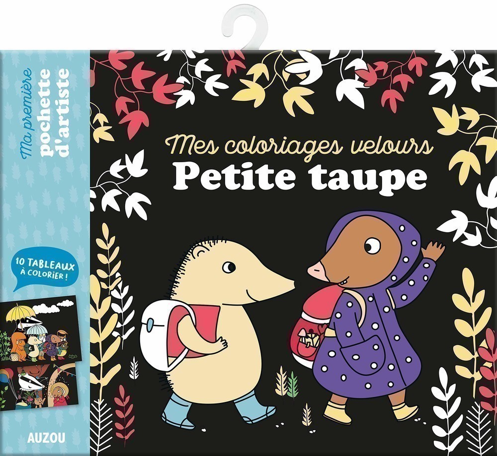 PETITE TAUPE - MES COLORIAGES VELOURS