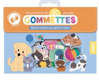 Petits Chiens Et Petits Chats : Ma Pochette De 50 Grandes Gommettes