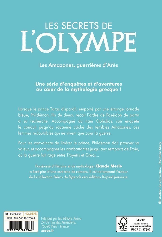 Les Secrets De L'olympe T5 (Les Amazones, Guerrieres D'ares)