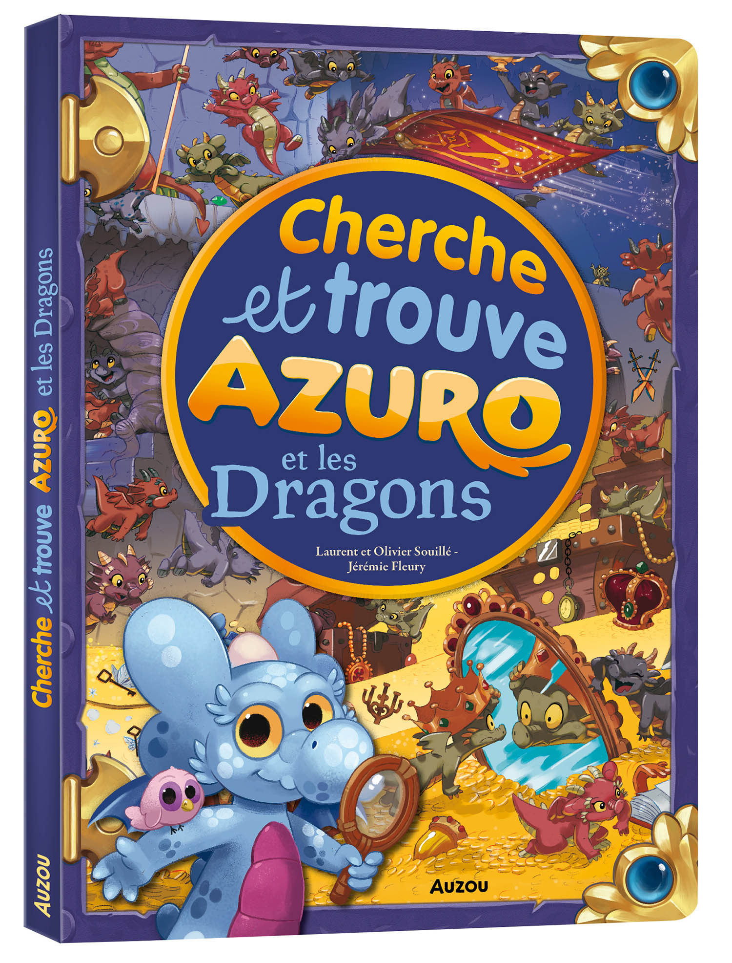 Cherche Et Trouve Geant - Azuro Et Les Dragons