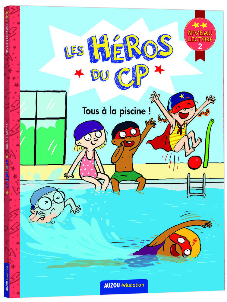 Les heros du cp -tous a la piscine !  niv 2