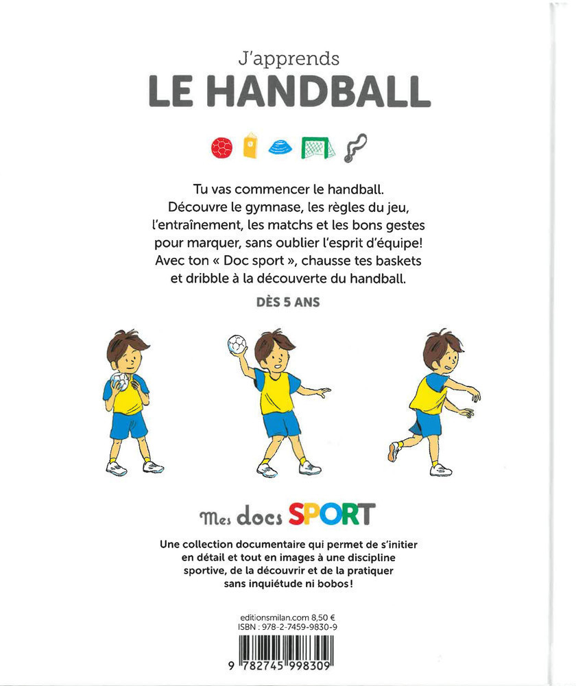 J'apprends Le Handball