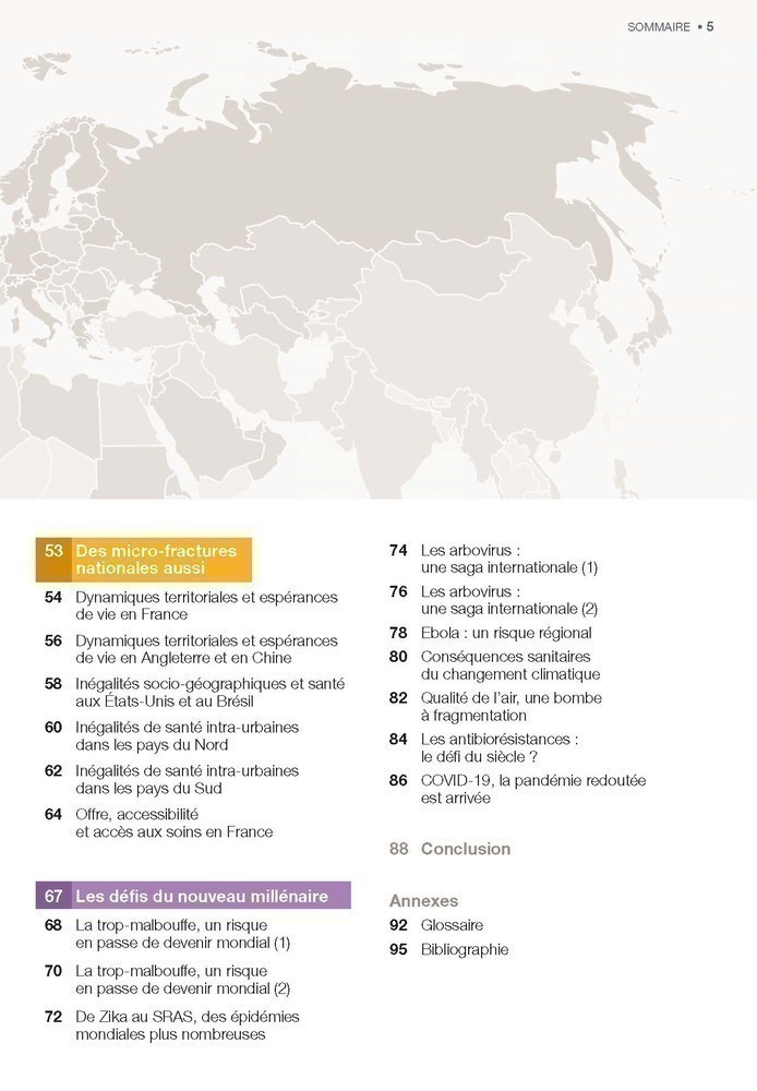 Atlas Mondial De La Sante : Quelles Inegalites ? Quelle Mondialisation ?