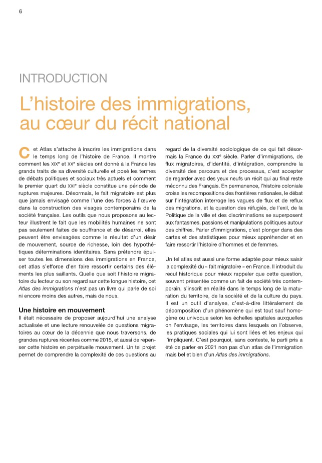 Atlas Des Immigrations En France
