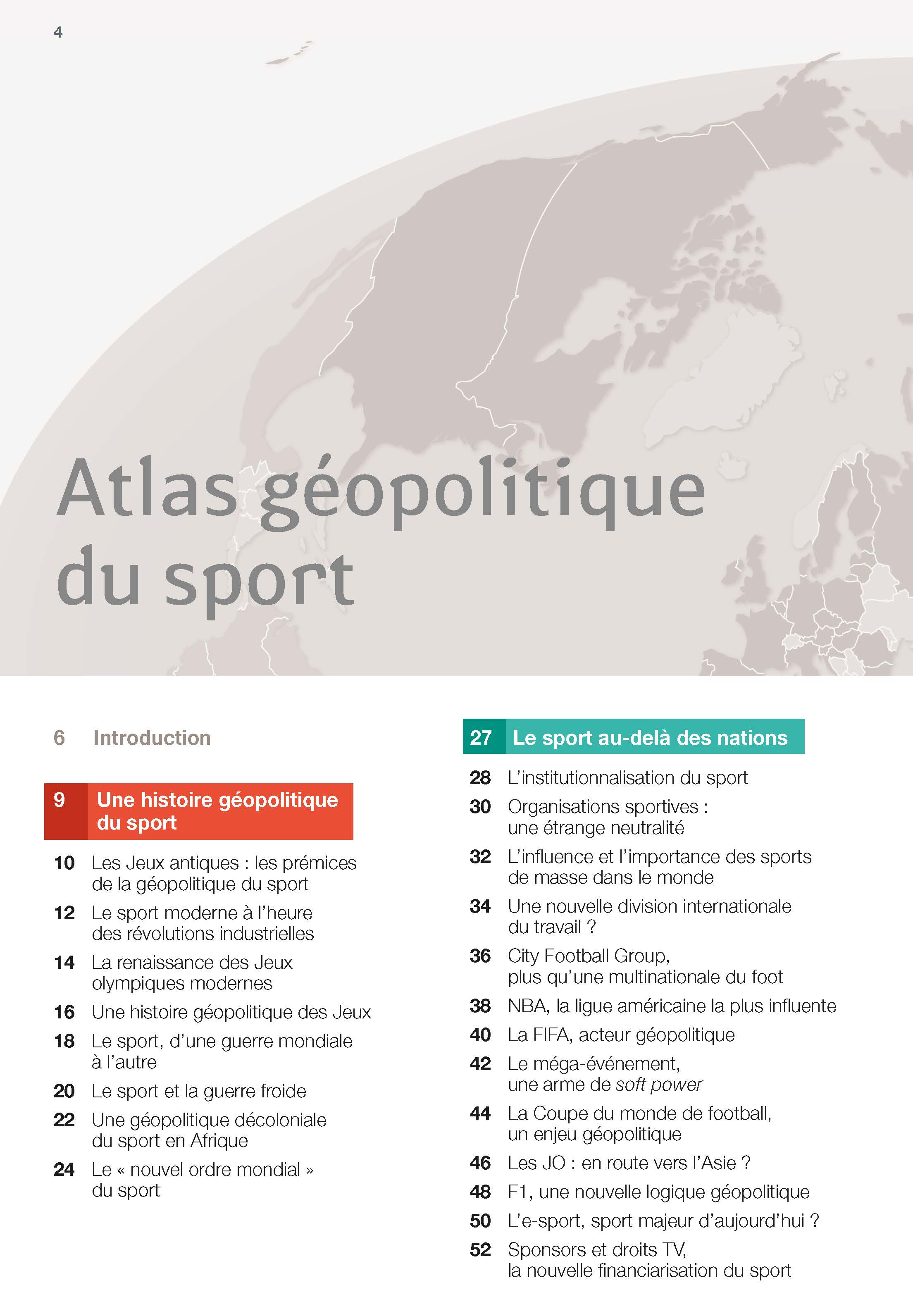 Atlas Geopolitique Du Sport