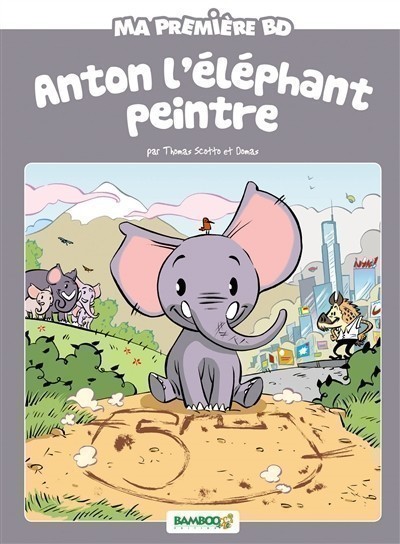 Anton l'elephant peintre