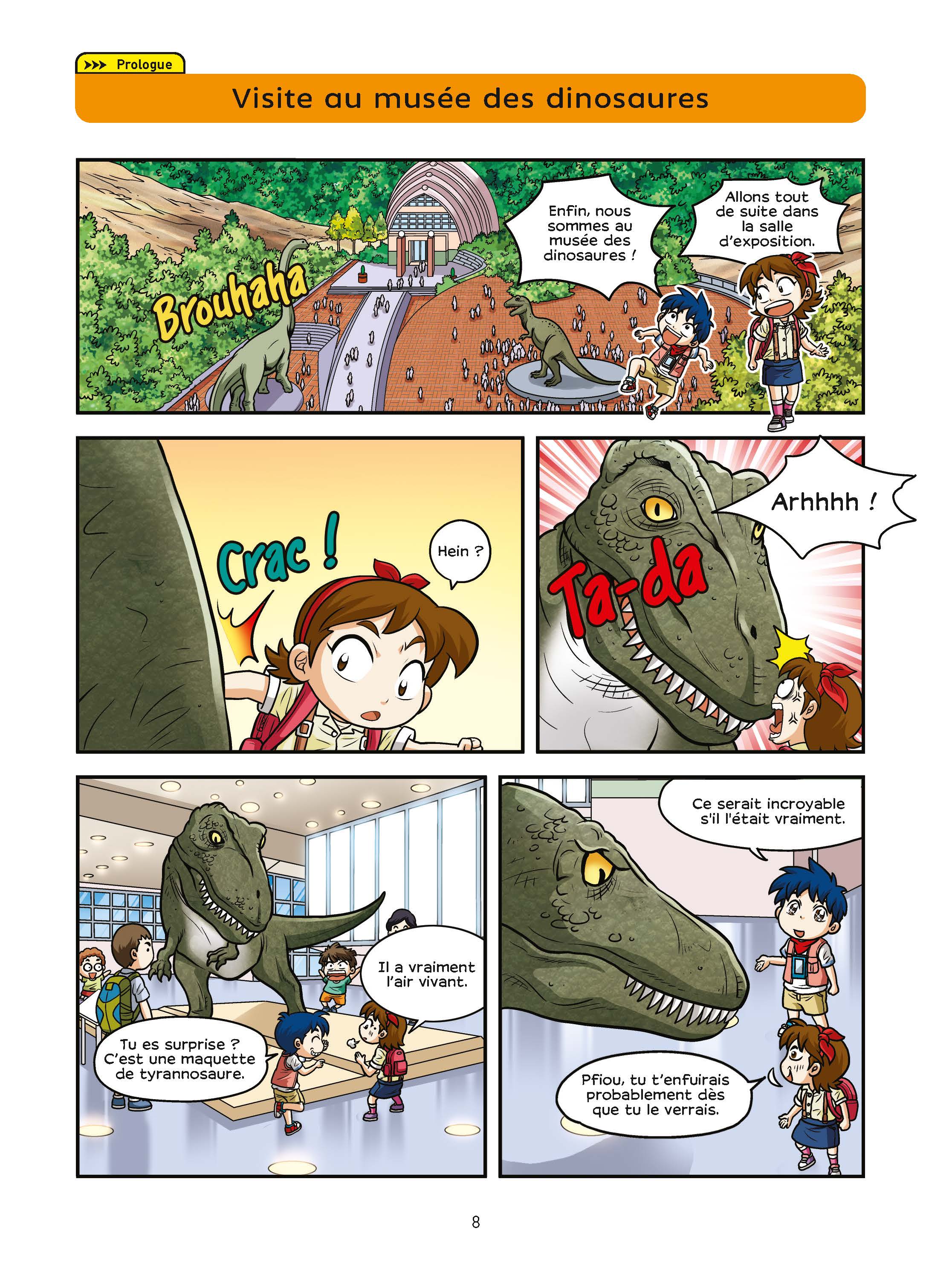 Tout Savoir En Bd Sur Les Dinosaures