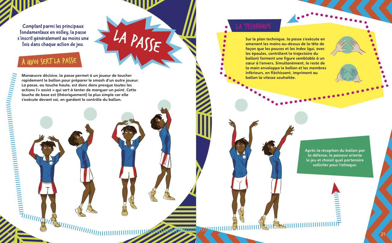 Le Volley Raconte Aux Enfants : Petit Guide Illustre