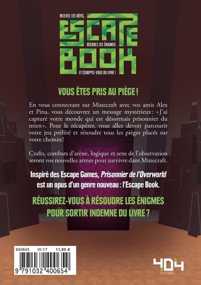 Escape Book-Prisonnier De L'overworld