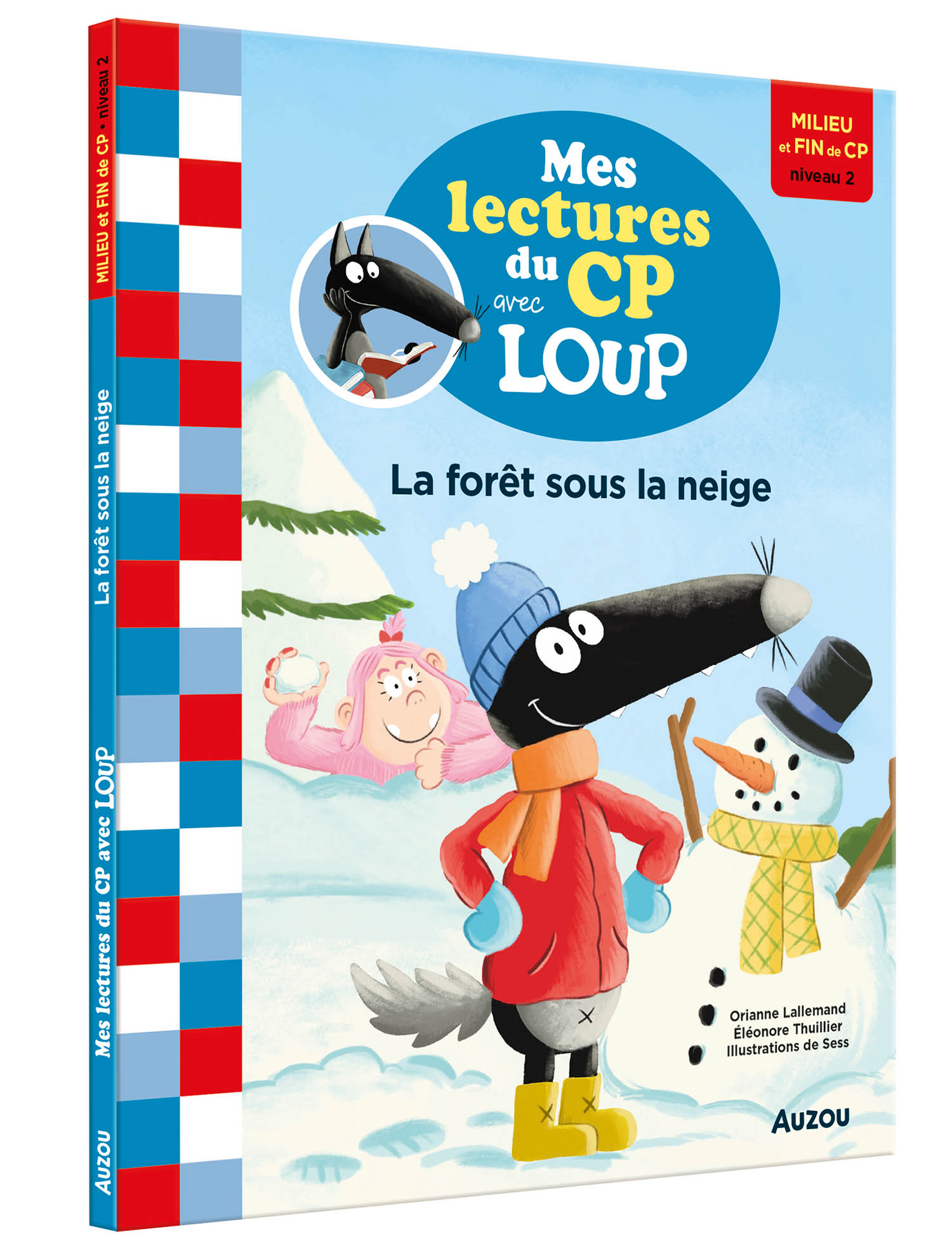 Mes Lectures De Cp Avec Loup -  La Neige